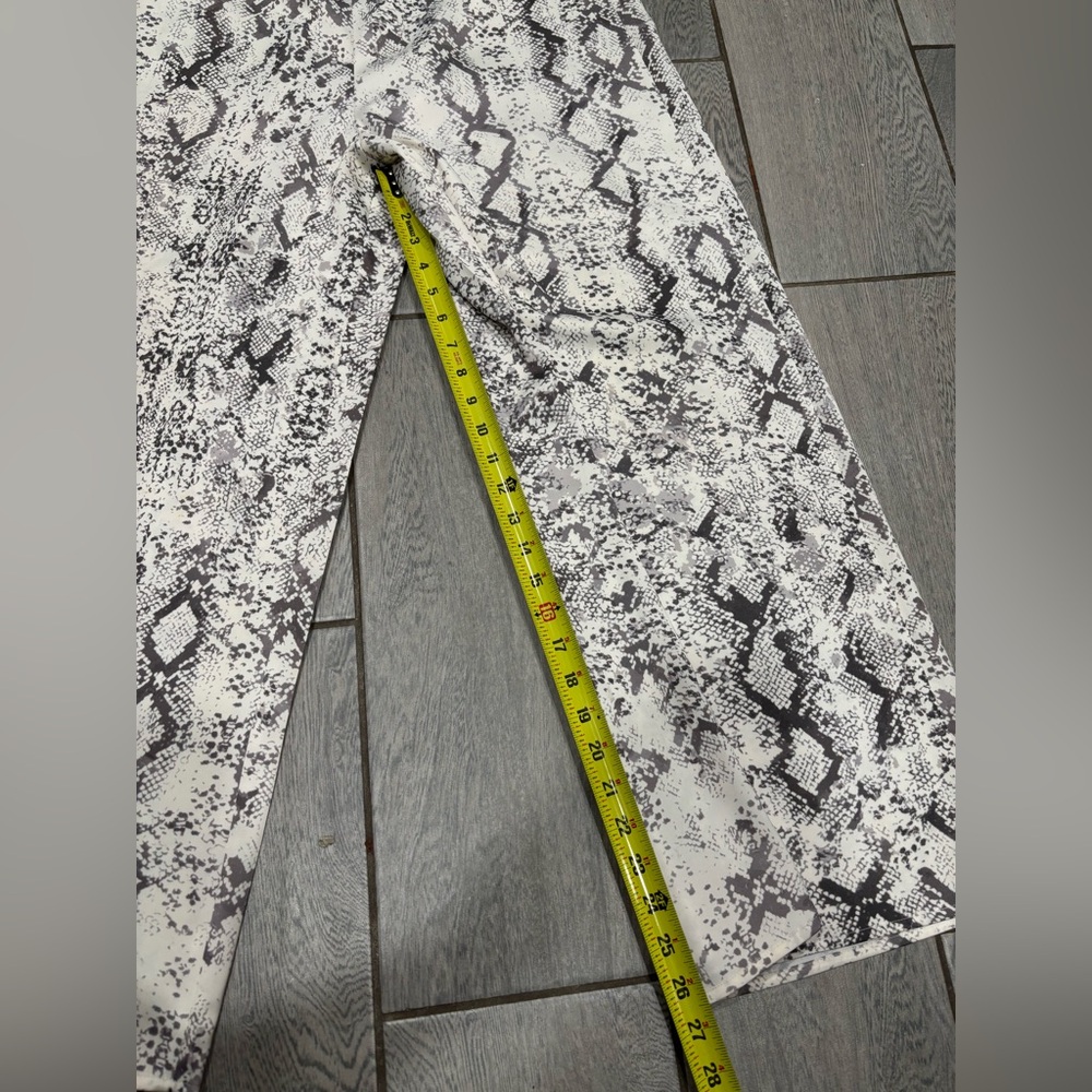 Gianni Bini Palazzo Casual Pants Snake Print Size Medium - Picture 4 of 5